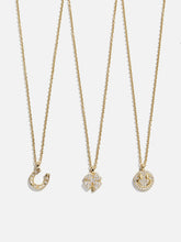 18K Gold Motif Necklace - Smiley Face