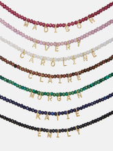 Mini Semi-Precious Custom Necklace - Tiger's Eye