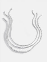 Billie Sterling Silver Tennis Necklace - Sterling Silver