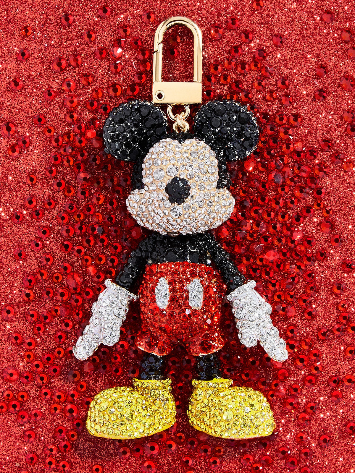 Disney Mickey Mouse Classic Pavé Bag Charm - Mickey Mouse
