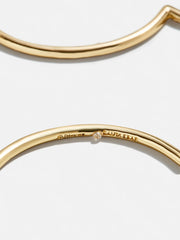 Mickey Mouse Disney Outline Hoop Earrings - Mickey Mouse