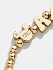 Disney Mickey Mouse Pisa Custom Bracelet - Gold/Pavé