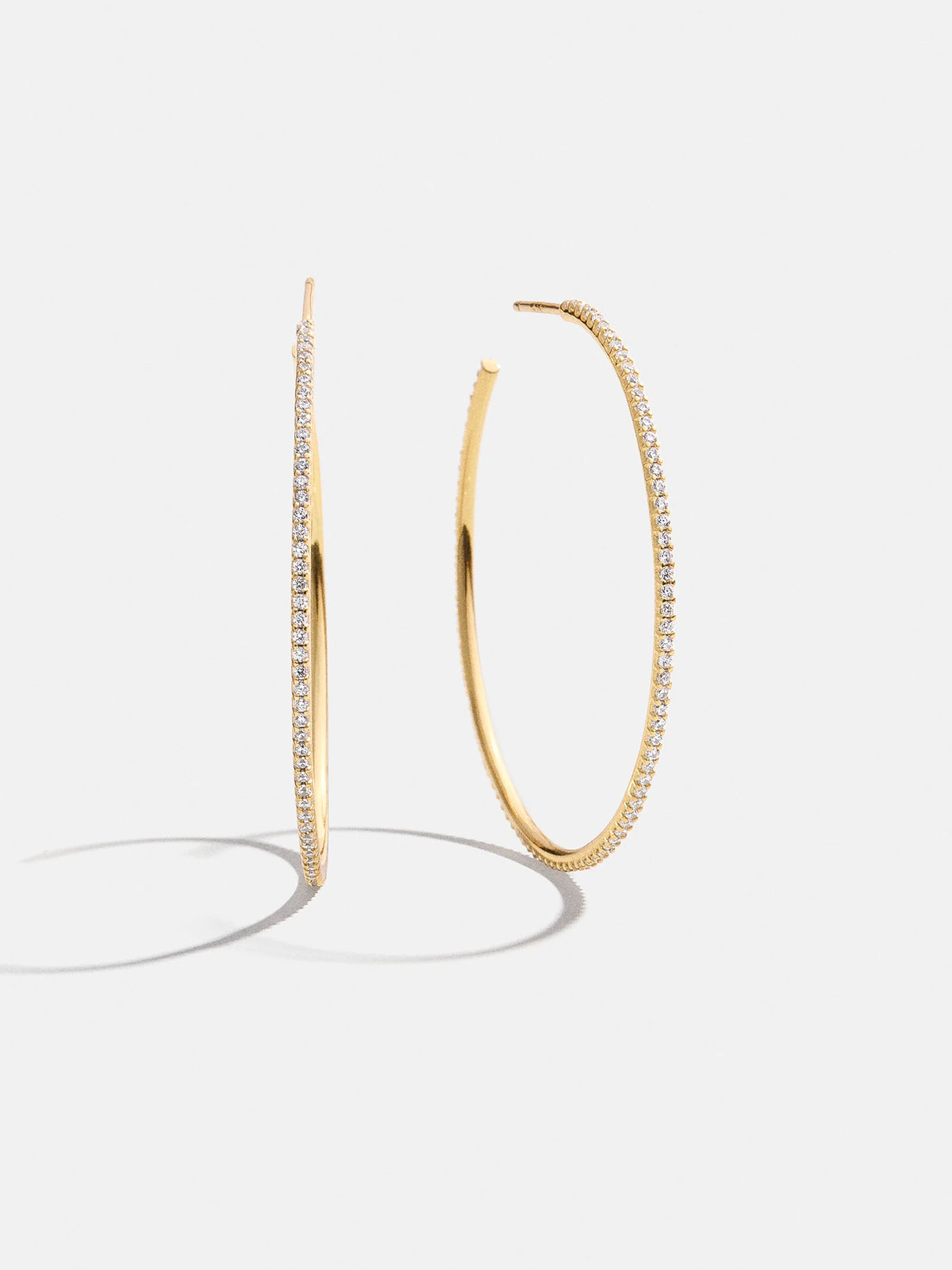 Niata 18K Gold Earrings - 40MM