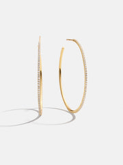 Niata 18K Gold Earrings - 40MM