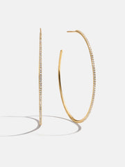 Niata 18K Gold Earrings - 48MM