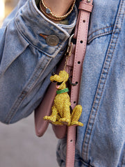 Disney Pluto Classic Pavé Bag Charm - Pluto