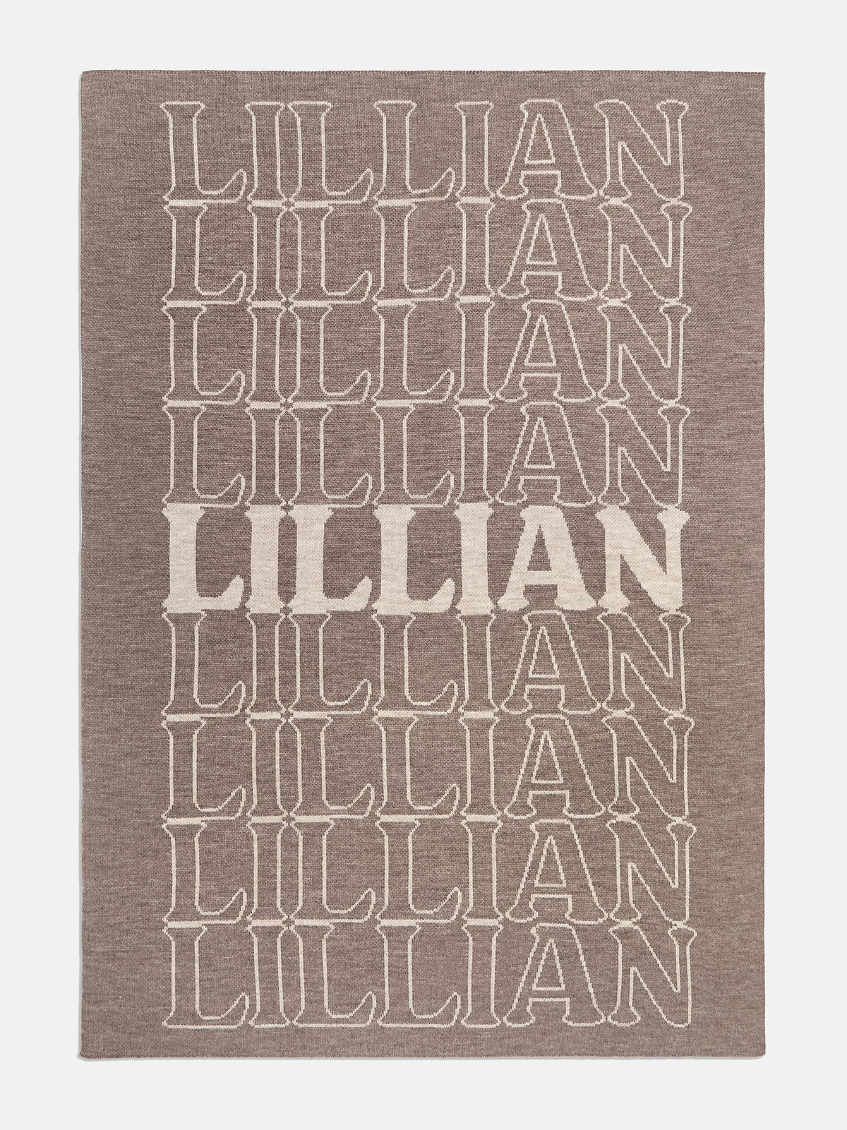 In the Bag Custom Blanket - Brown/Tan