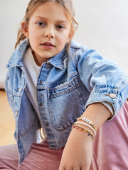 Pisa Kids' Custom Bracelet - White/Multi