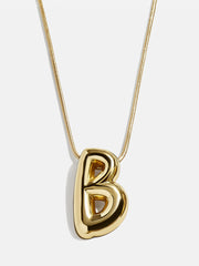 Bubble Initial Necklace