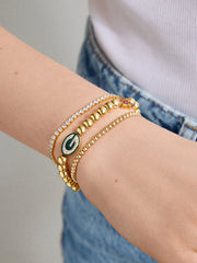 NFL Pisa Charm Bracelet - Green Bay Packers