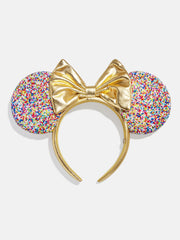 Minnie Mouse Disney Confetti Ears Headband - Minnie Mouse Confetti Ears