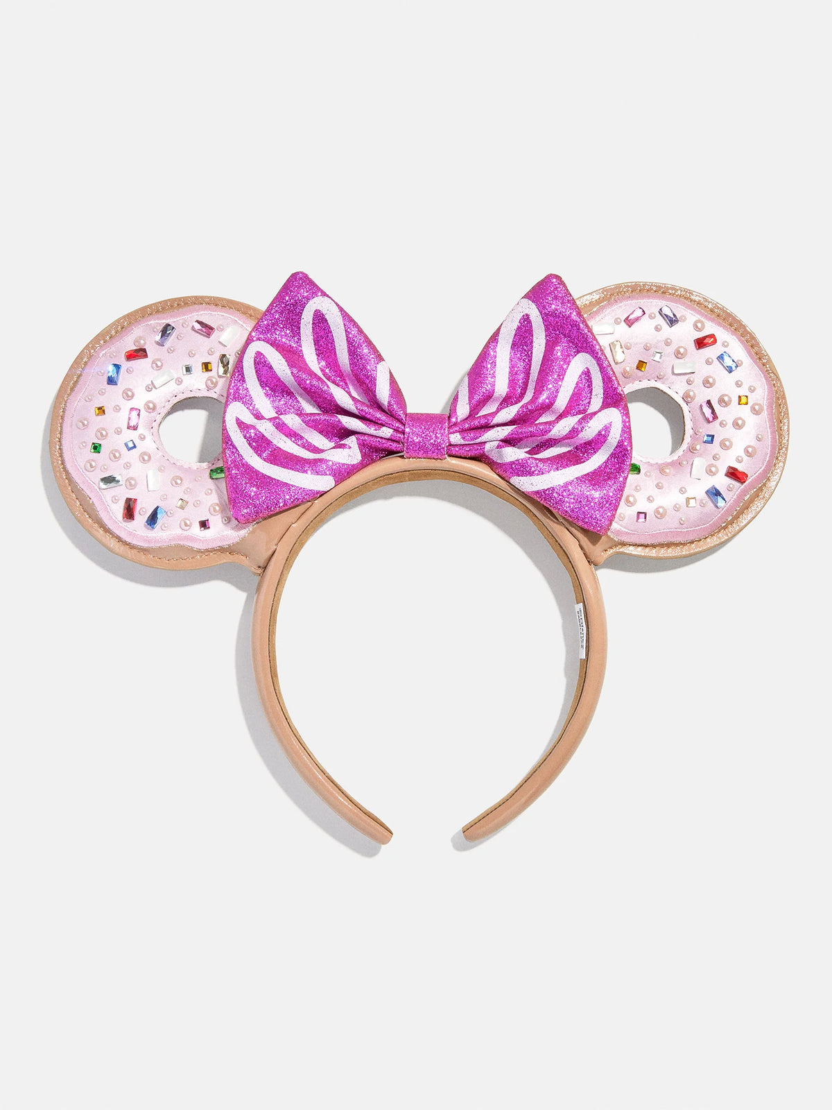 Disney Minnie Mouse Pink Donut Ears Headband - Minnie Mouse Pink Donut Ears