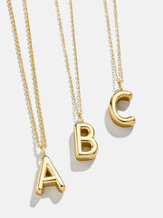 Classic 18K Gold Initial Necklace - 18K Gold