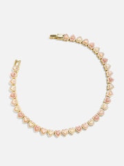 Kali Tennis Bracelet - Pink