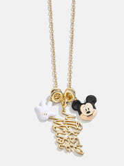 Disney Mickey Mouse Cluster Charm Necklace - Mickey Mouse