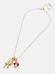 Disney Minnie Mouse Cluster Charm Necklace - Minnie Mouse