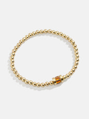 Tatum Birthstone Bracelet - Topaz
