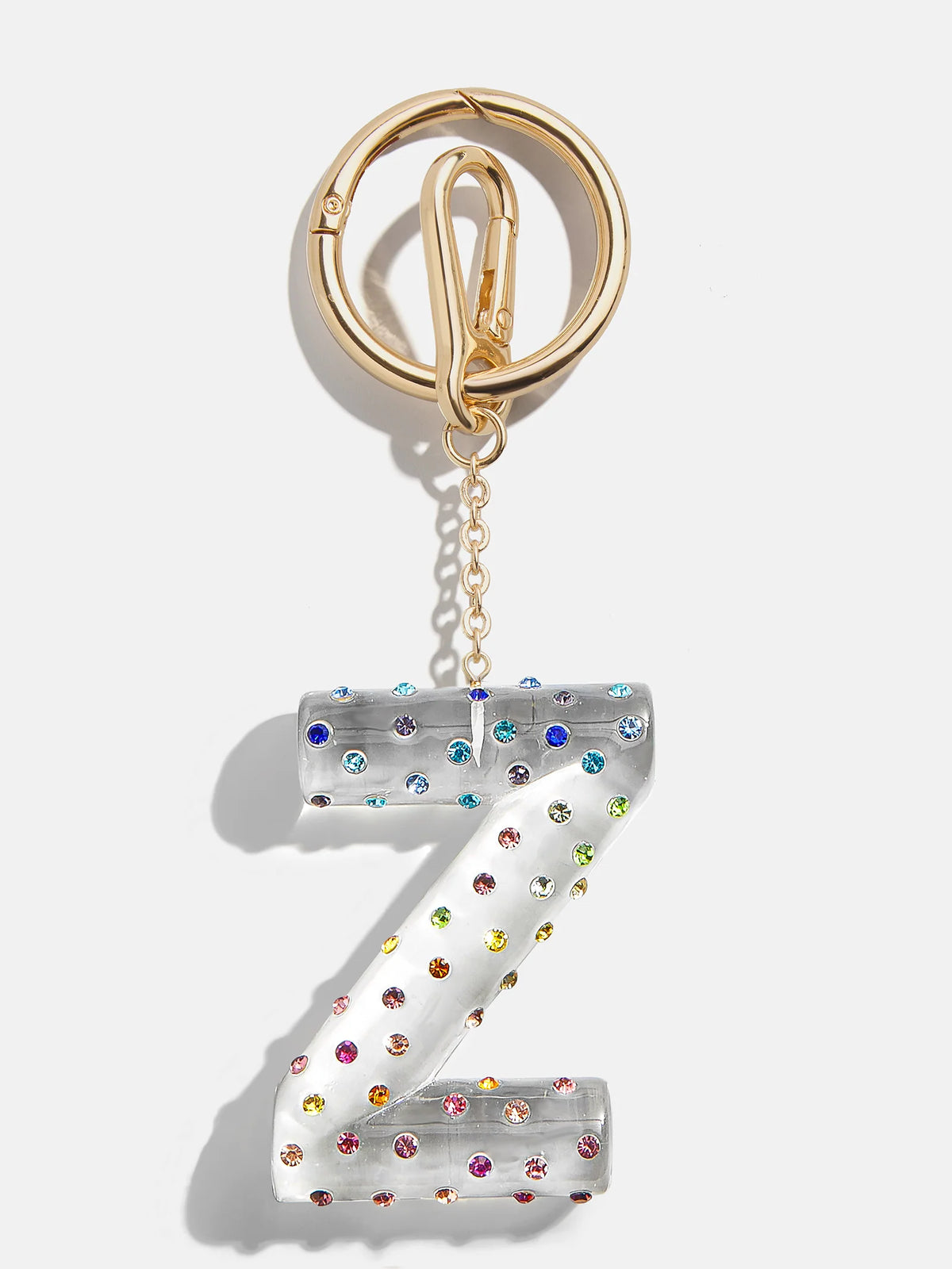 Confetti Initial Bag Charm - Multi