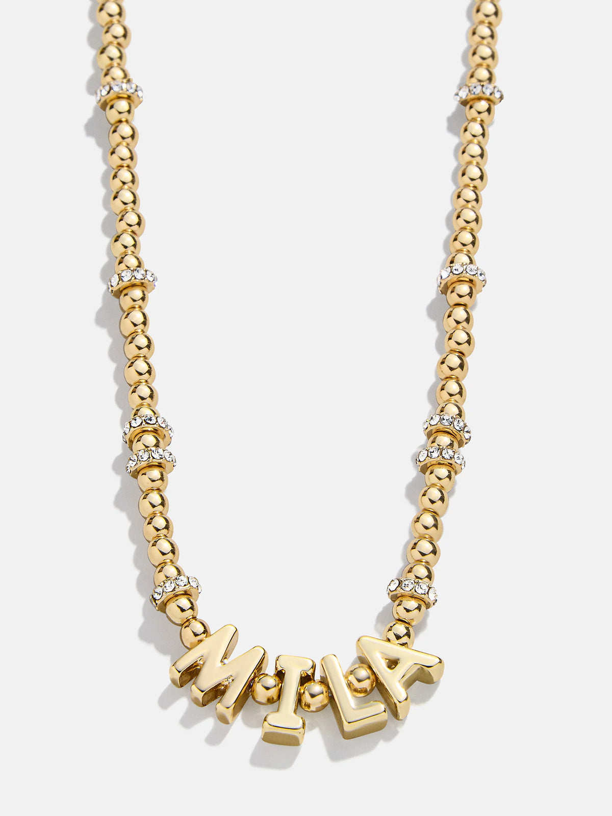 Pisa Kids' Custom Nameplate Necklace - Gold