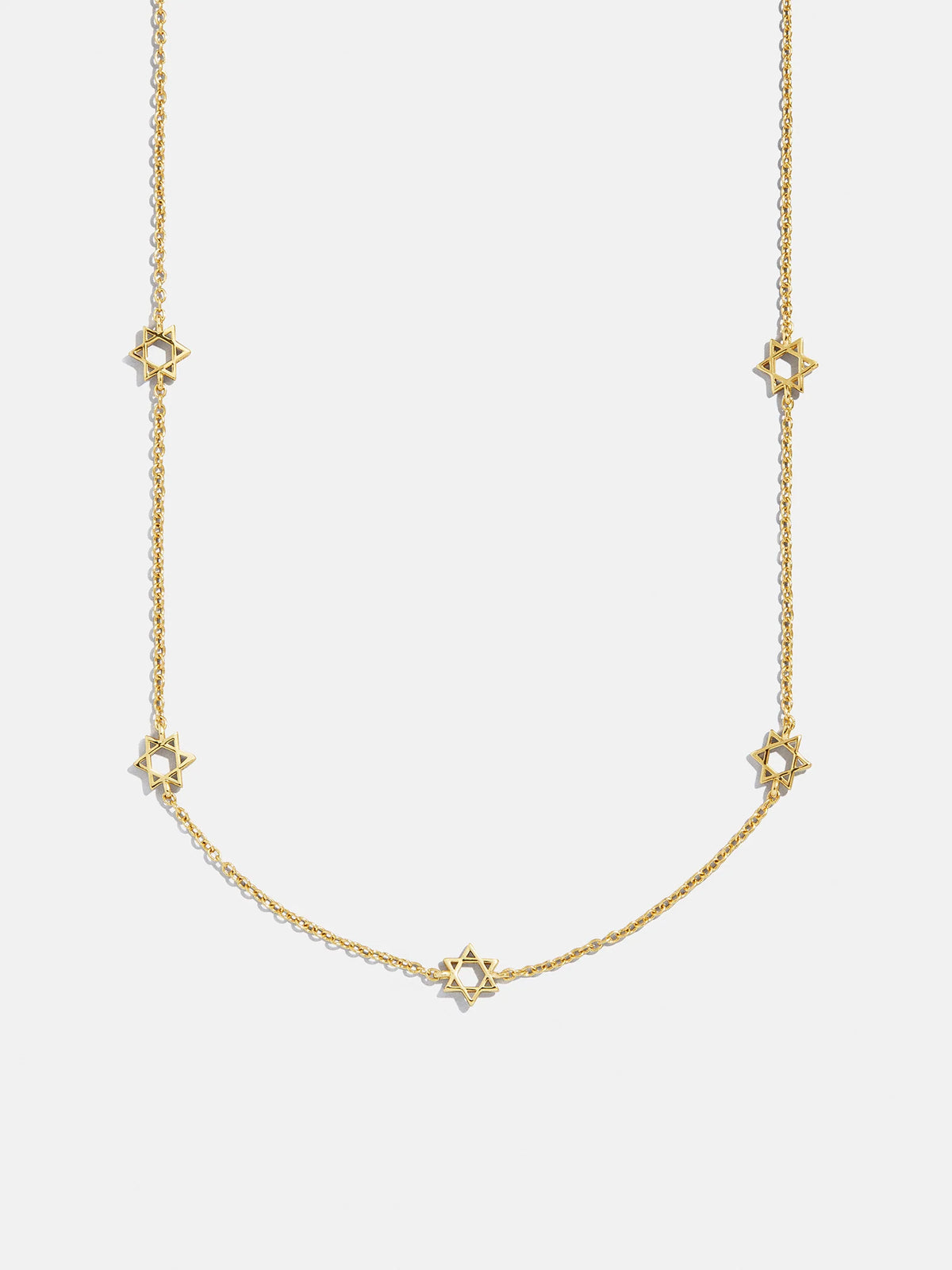 18K Gold Star of David Necklace - Star of David