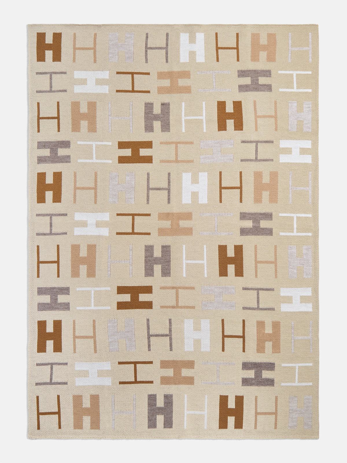 Upside Down & All Around Custom Blanket - Tan/Brown