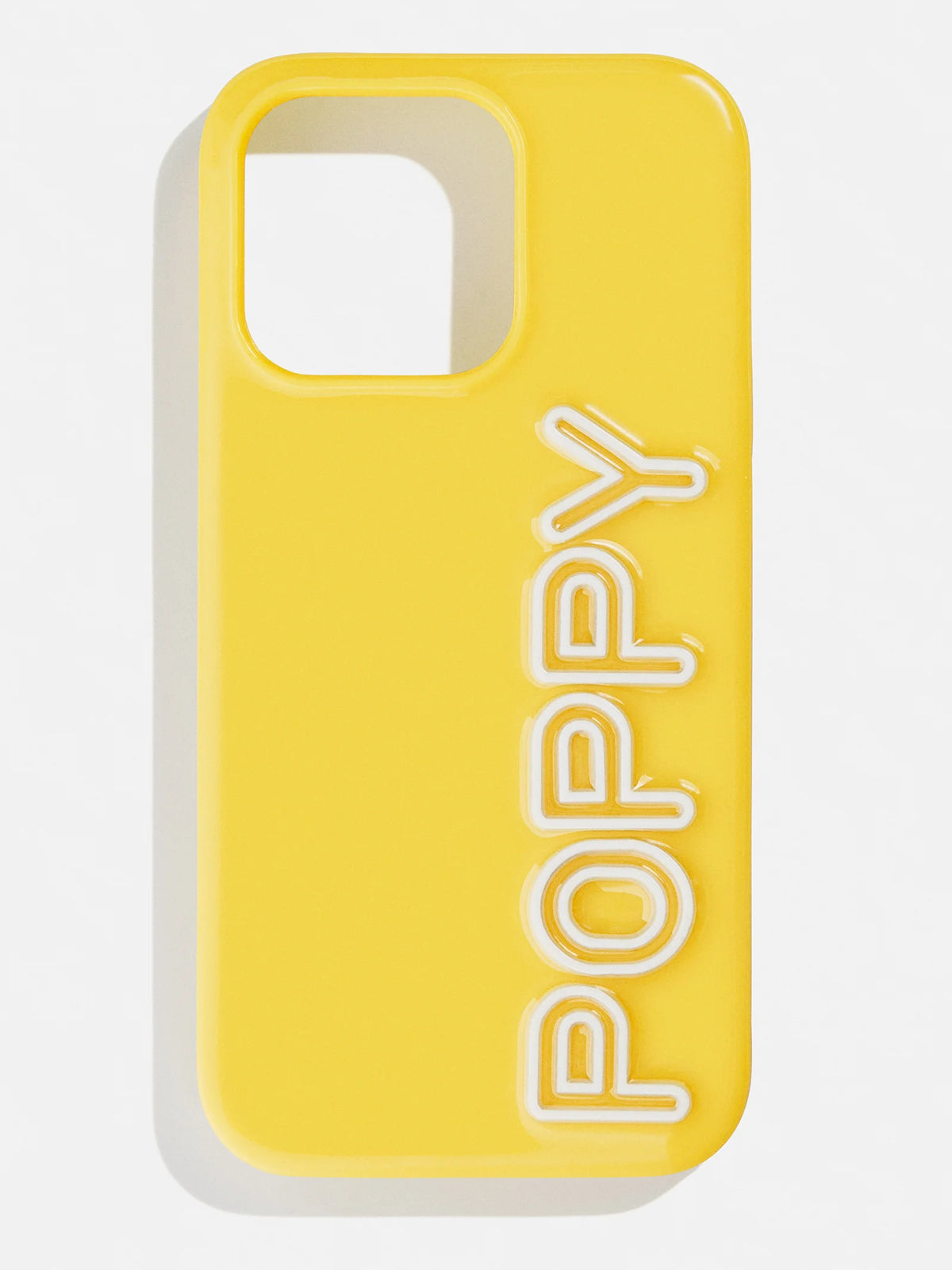 Fine Line Custom iPhone Case - Yellow/White