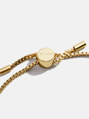 Disney Mickey Mouse Repeating Slider Bracelet - Gold