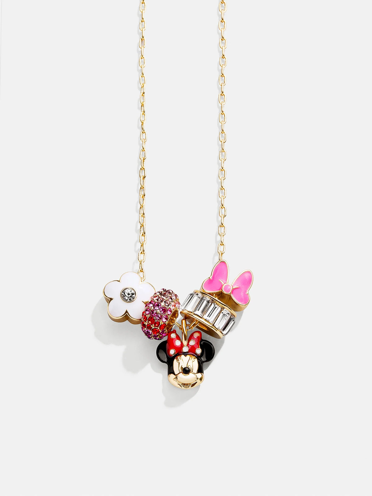Disney Minnie Mouse Beaded Charm Necklace - Minnie Mouse