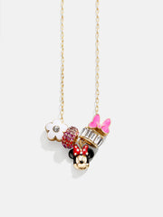 Disney Minnie Mouse Beaded Charm Necklace - Minnie Mouse