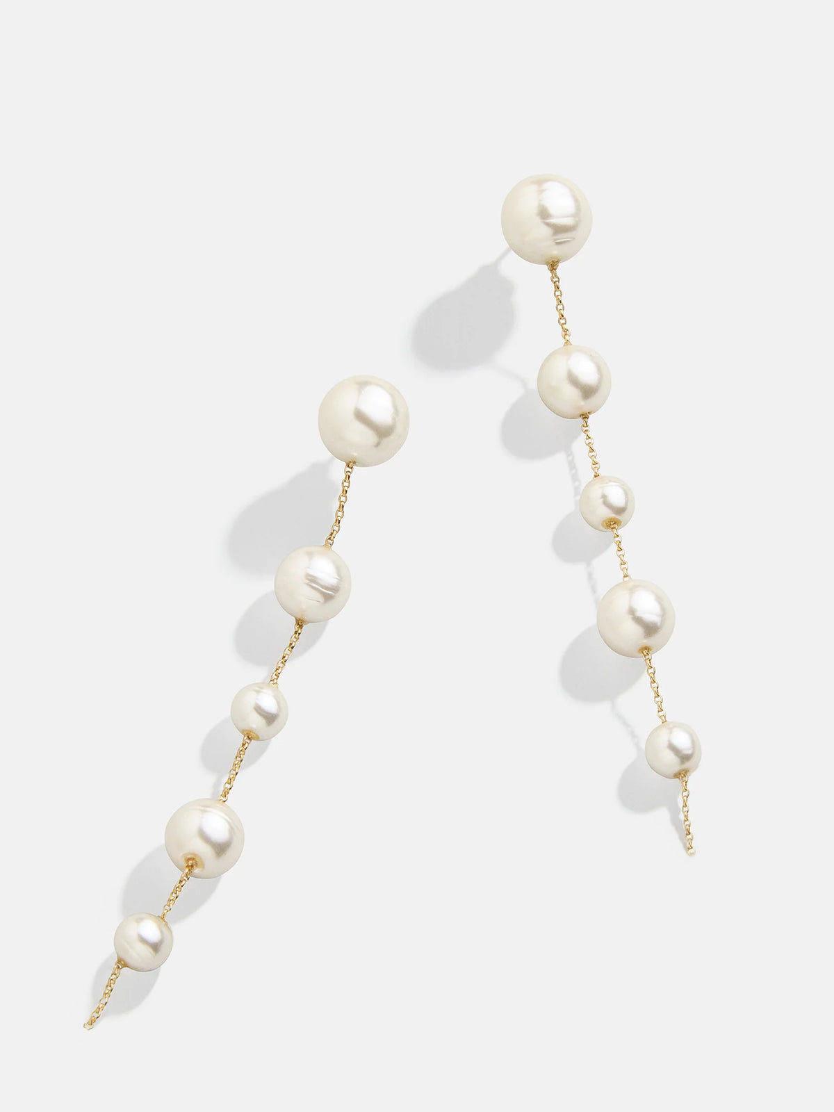 Blair Earrings - Gold/Pearl