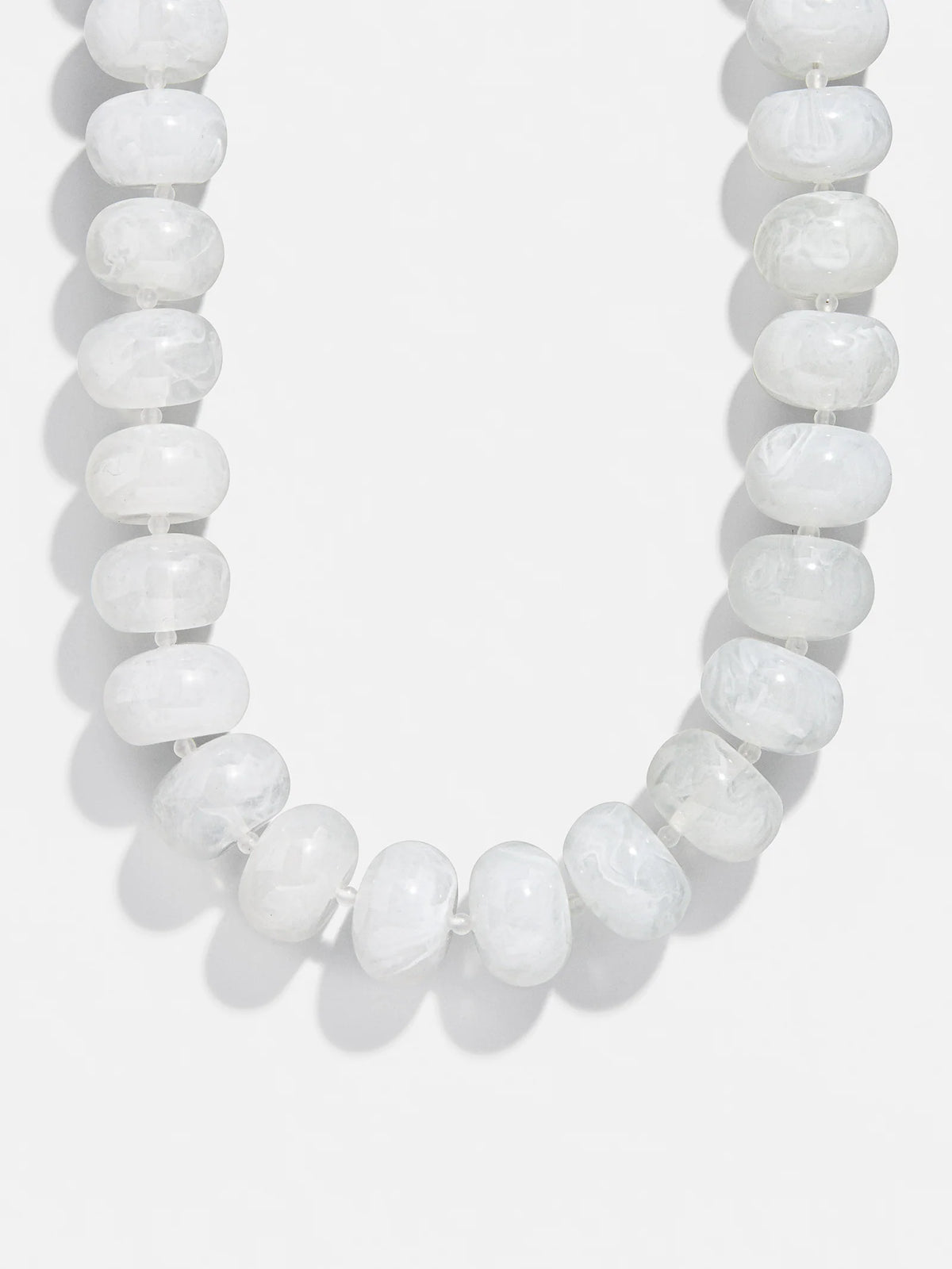 Joan Semi-Precious Necklace - White