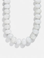 Joan Semi-Precious Necklace - White
