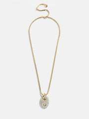 Thalia Reversible Pendant Necklace - Gold/Pavé