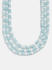 Lena Semi-Precious Layered Necklace - Turquoise
