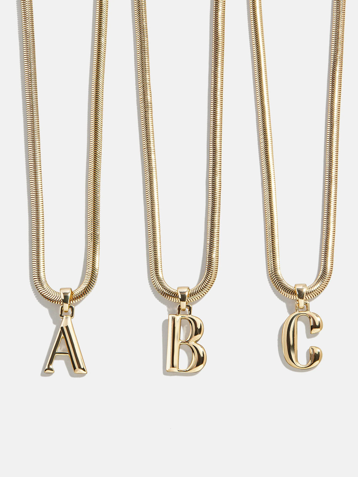 Gia Initial Necklace - Gold
