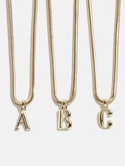 Gia Initial Necklace - Gold