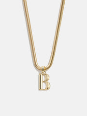 Gia Initial Necklace - Gold