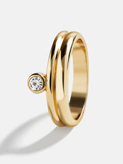 Isabella Ring - Gold/Pavé