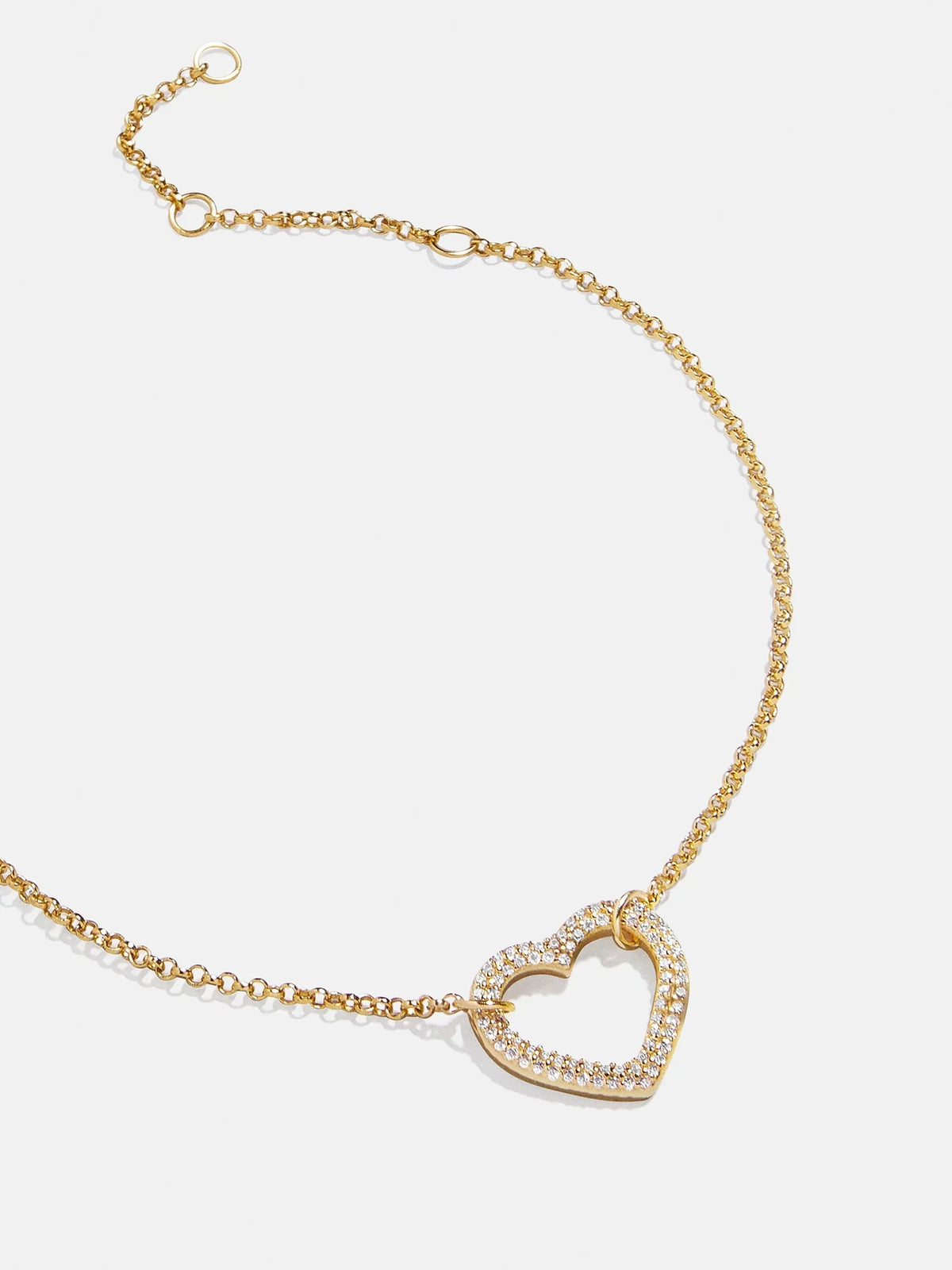 Sabrina 18K Gold Motif Bracelet - Heart