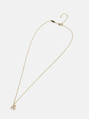 18K Gold Motif Necklace - Cherry
