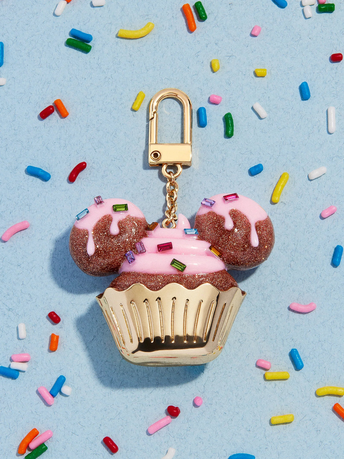 Disney Mickey Mouse Cupcake Bag Charm - Disney Cupcake Bag Charm