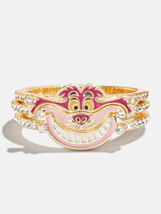 Disney Cheshire Cat Ring Set - Gold/Pink