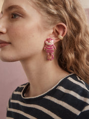 Disney Cheshire Cat Earrings - Pink