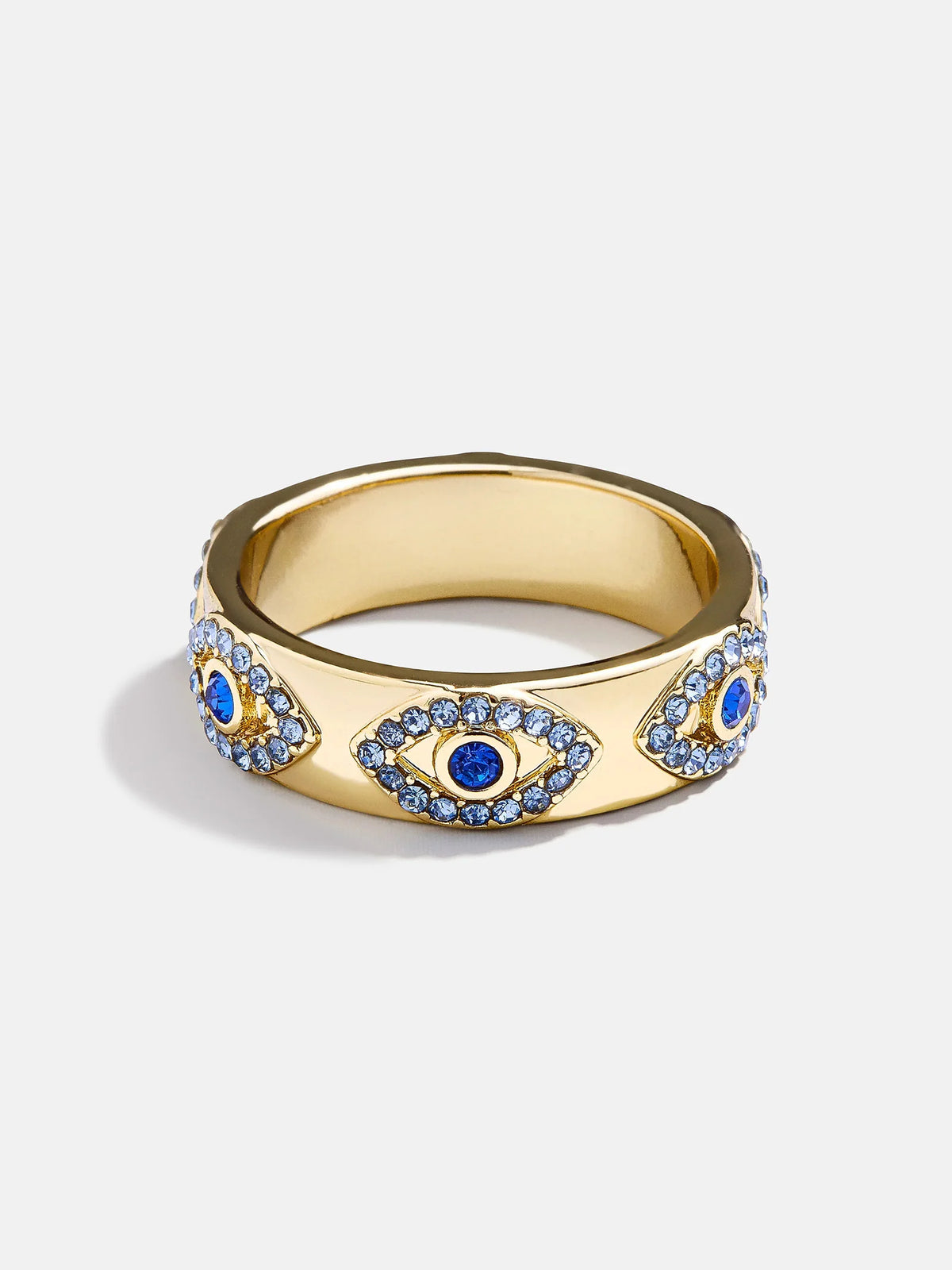 Eyes On Eyes Ring - Gold/Blue