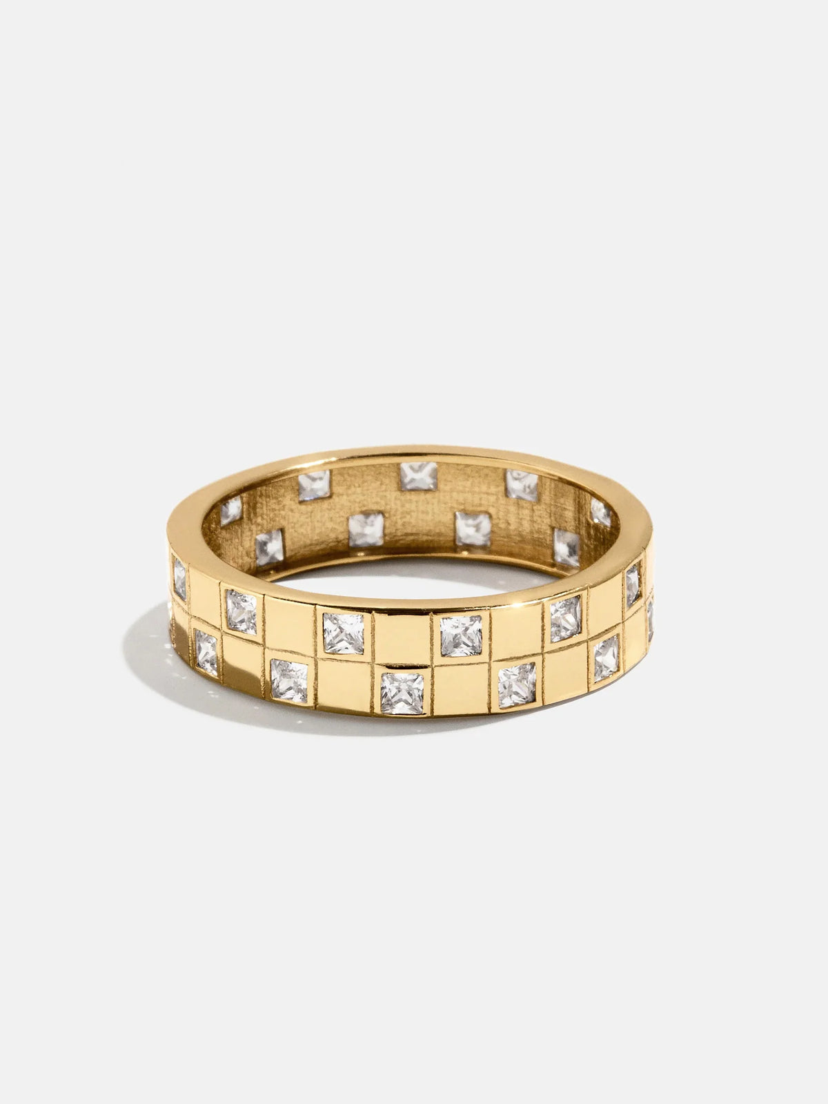 18K Gold Lucia Ring - Gold/Pavé