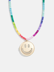 Lil' Smiley Kids’ Locket Necklace - Smiley Face