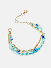 Rowan Semi-Precious Layered Bracelet - Mykonos