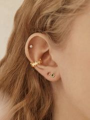 18K Gold Star Ear Cuff - Star