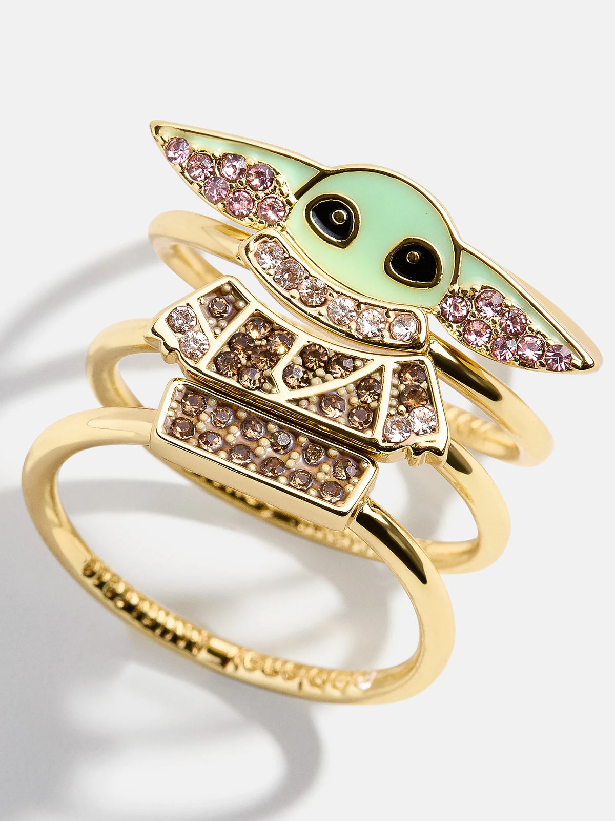 STAR WARS™ GROGU™ Ring Set - Gold/Green