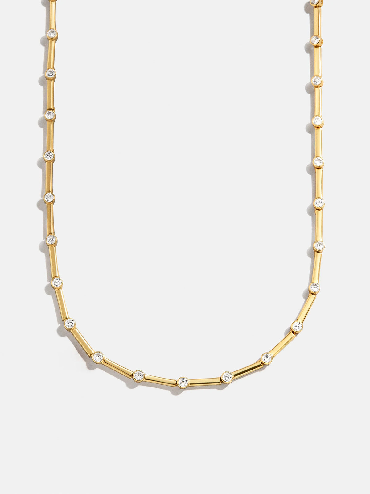 18K Gold Eve Necklace - Gold/Pavé